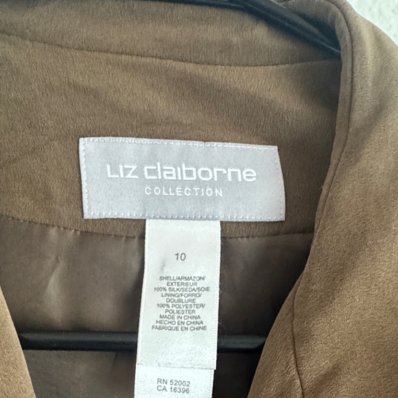 Liz Claiborne Green Women's Jacket - Picture 2 of 3